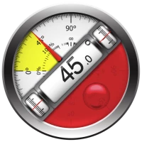 Clinometer + bubble level