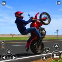 Highway Wheelie Moto Bike 3d