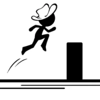 Stickman Parkour-run and jump